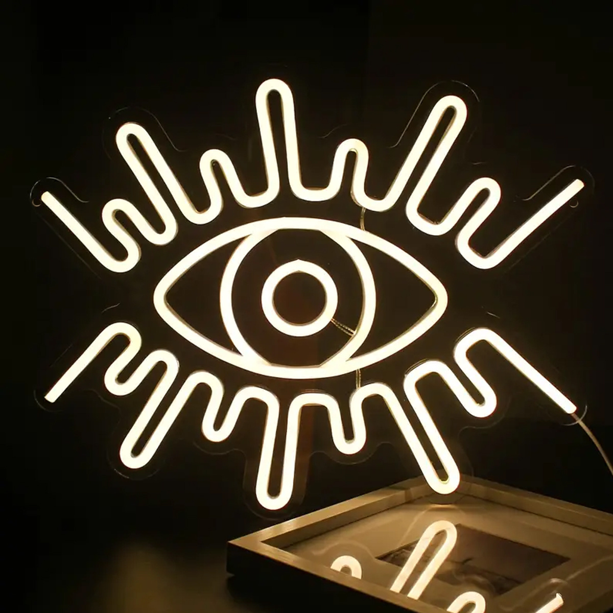 Lighting Decoration Ideas For Home - LED Neon Eye Sign, for Home,