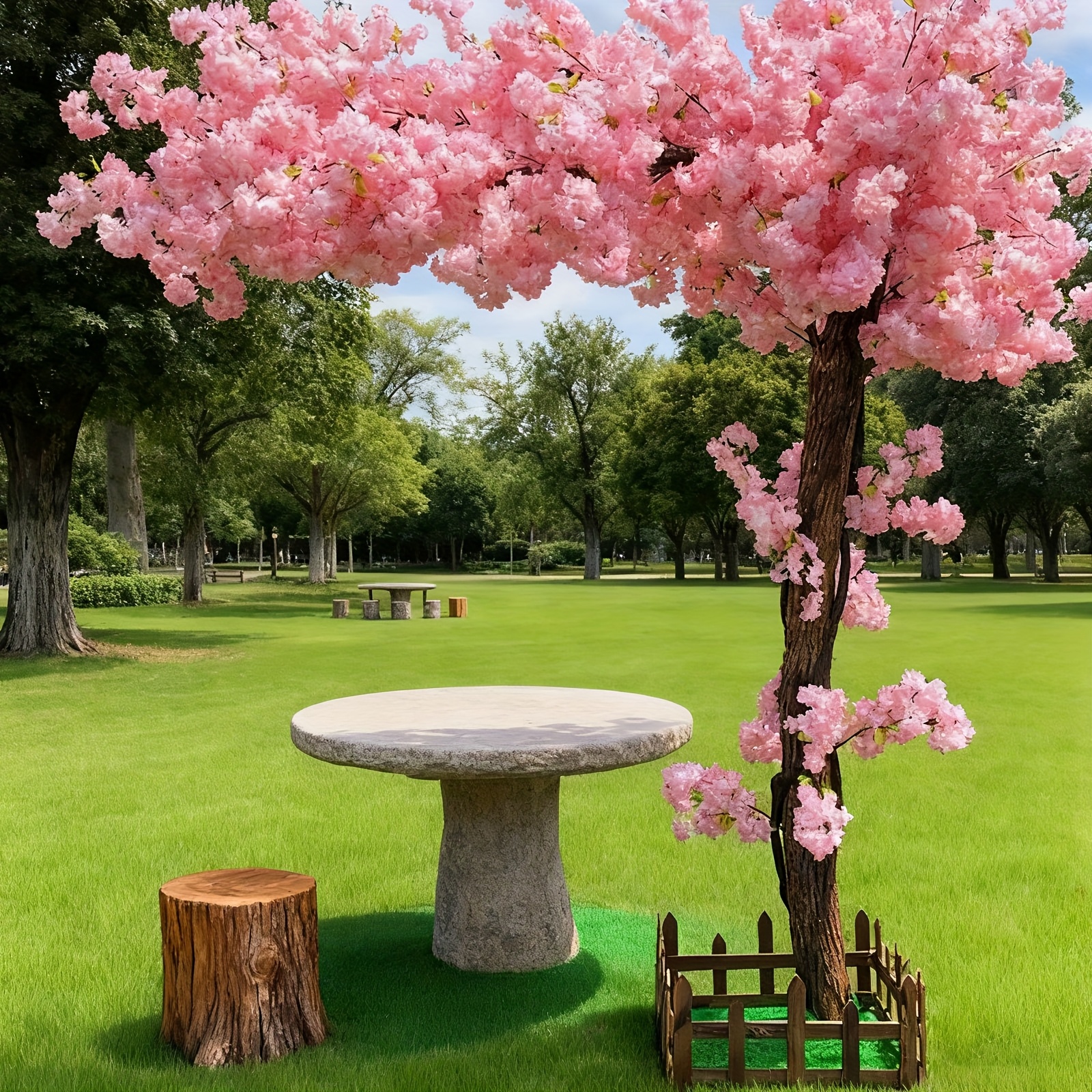 Lighting Decor For Wedding - Artificial Cherry Blossom Tree, Handmade Light