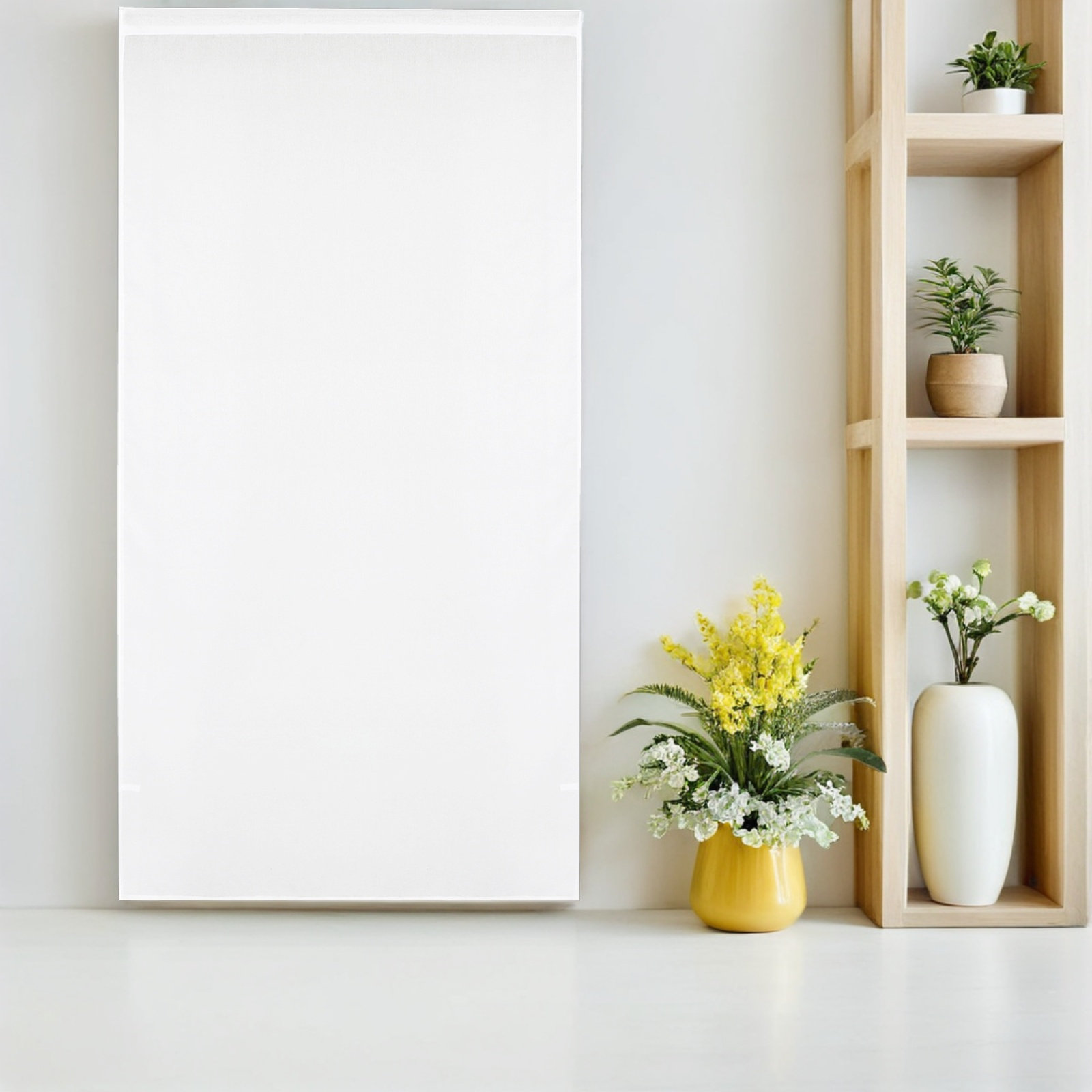 Kitchen Decor Lighting - White Sheer Curtain Light Filtering Semi
