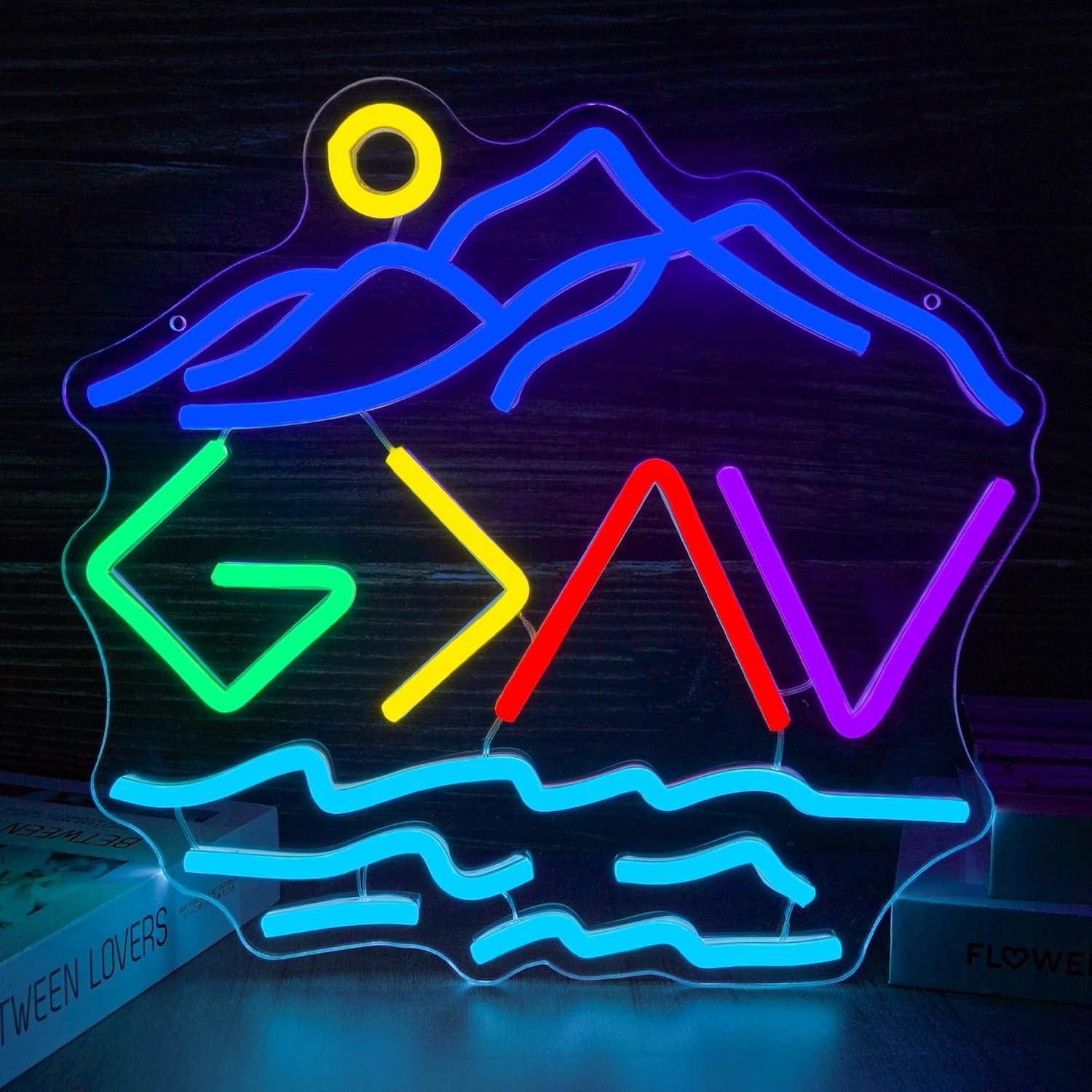Lighting Decor Home - God is Greater Than The Highs