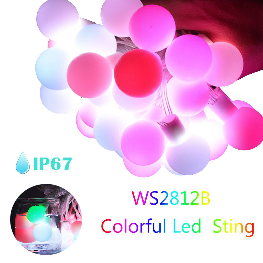 WS2812b LED Round Ball String  – обзор и цена Lighting Decor And More
