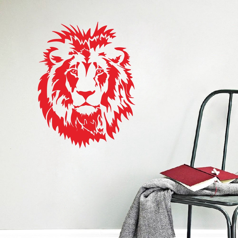 Lion Head Wall Decal Car Vinyl – обзор и цена Lighting Mcqueen Bedroom Decor
