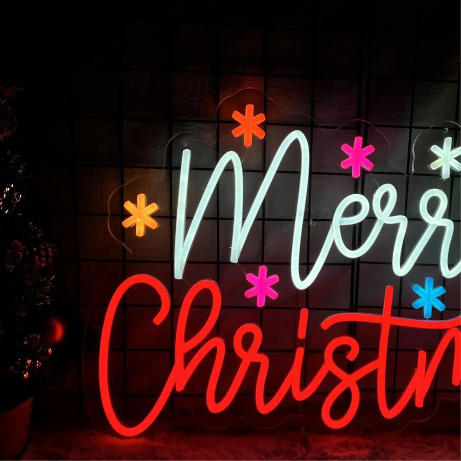 Merry Christmas Neon Sign with – обзор и цена Lighting Decoration Ideas For Home