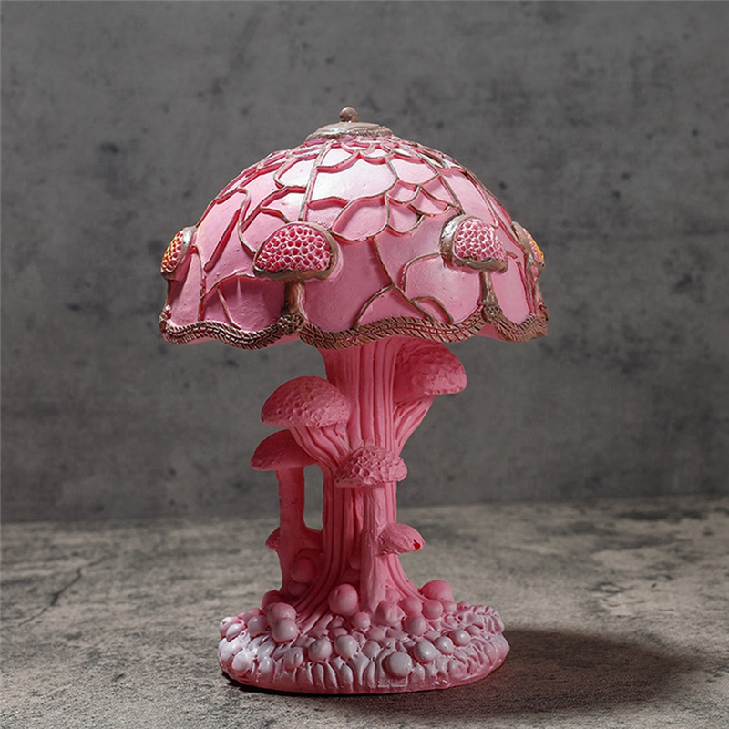 ABVJ-Creative Stained Plant Se – обзор и цена Mushroom Table Lamp