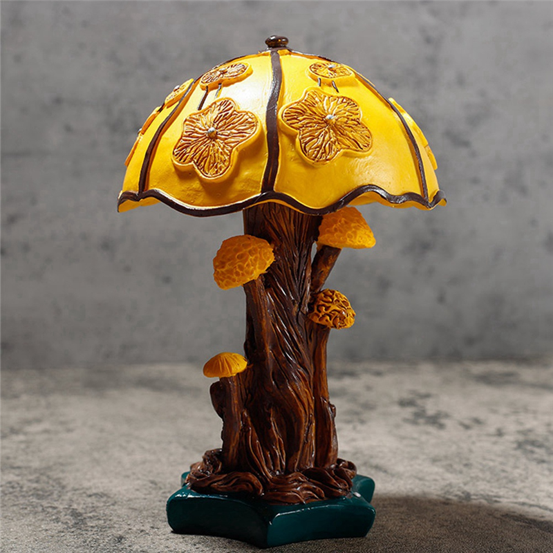 ABVJ-Creative Stained Plant Se – обзор и цена Mushroom Table Lamp