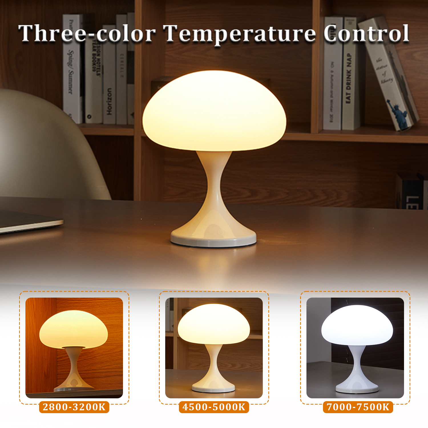 USB Rechargeable Mushroom Lamp – обзор и цена Mushroom Table Lamp