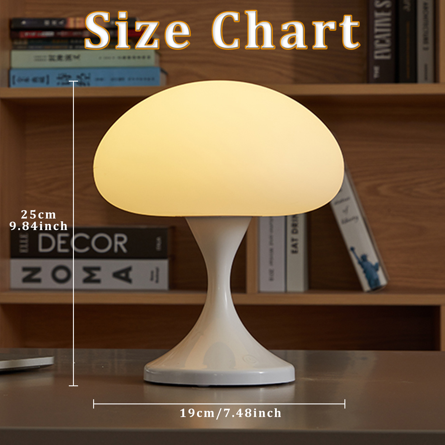 USB Rechargeable Mushroom Lamp – обзор и цена Mushroom Table Lamp