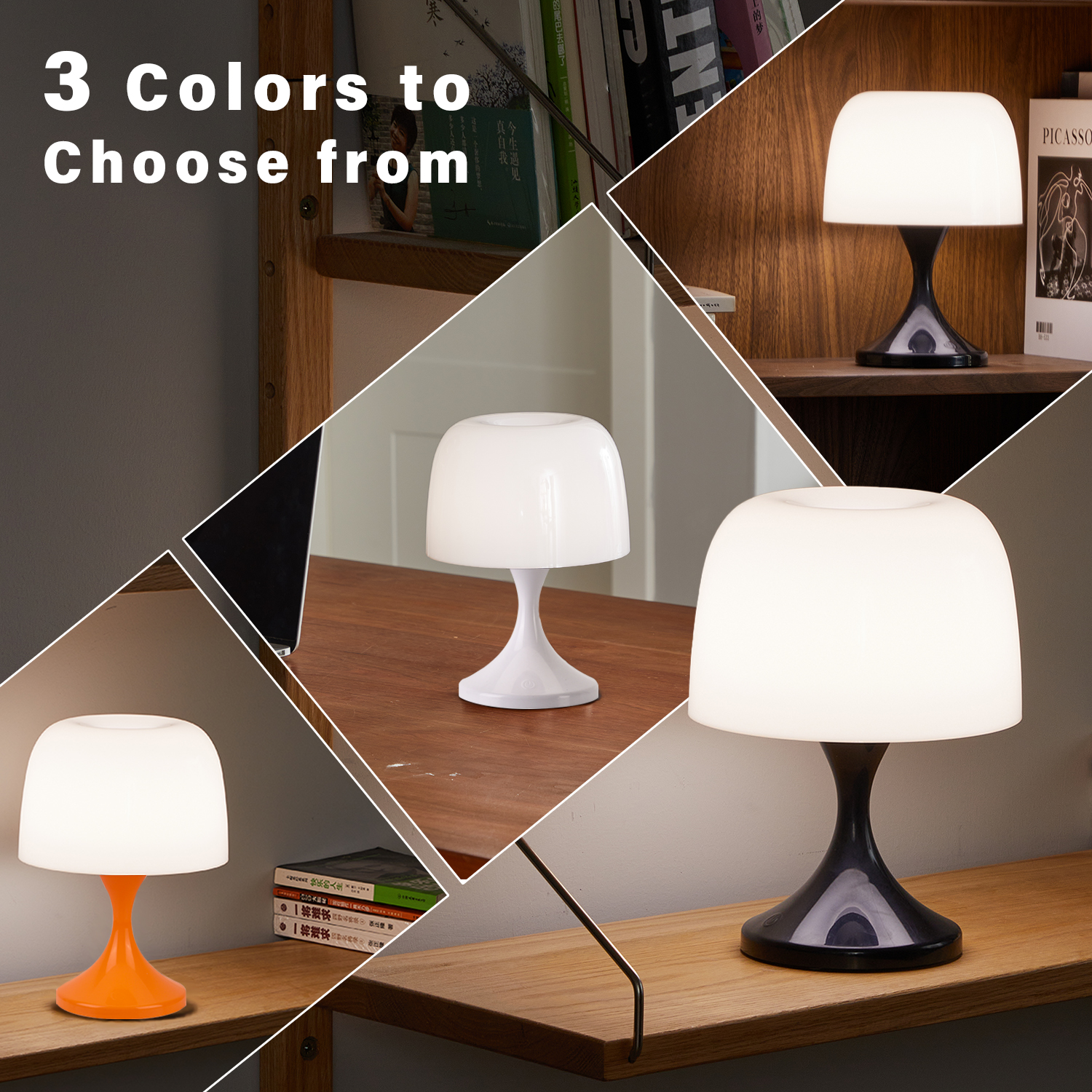 USB Rechargeable Mushroom Lamp – обзор и цена Mushroom Table Lamp