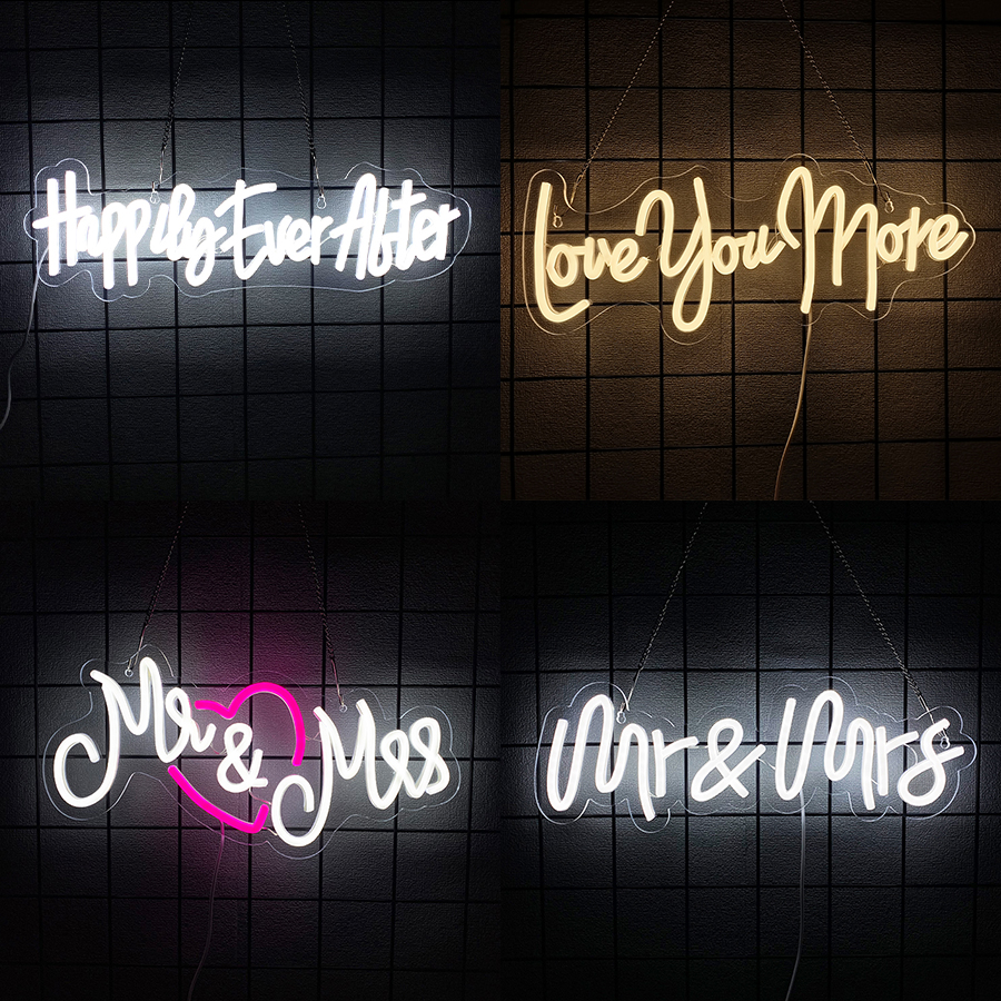 Love You More Neon Sign For Wa – обзор и цена Lighting Decor And More