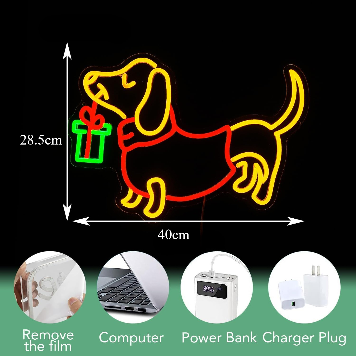 USB Dimmable Dachshund Neon Si – обзор и цена Lighting Decoration Ideas For Home