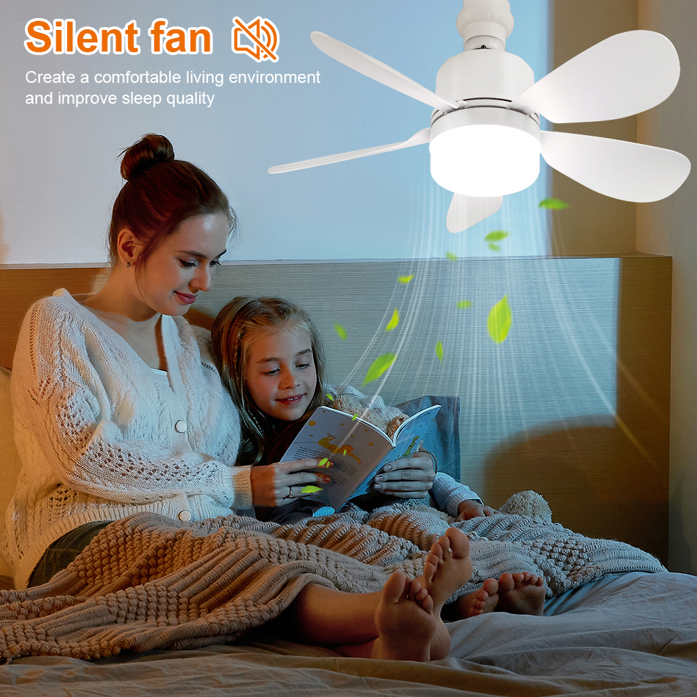 Socket Fan Light with Remote,  – обзор и цена Lighting Decor Home