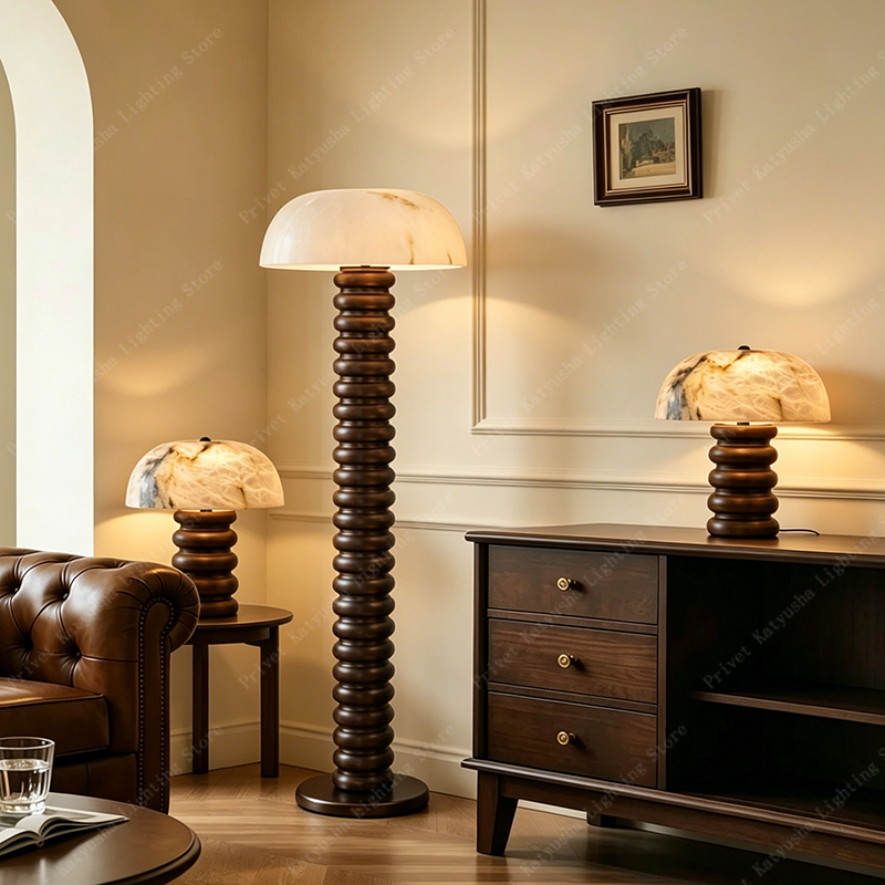 Retro Alabaster Mushroom Table – обзор и цена Mushroom Table Lamp