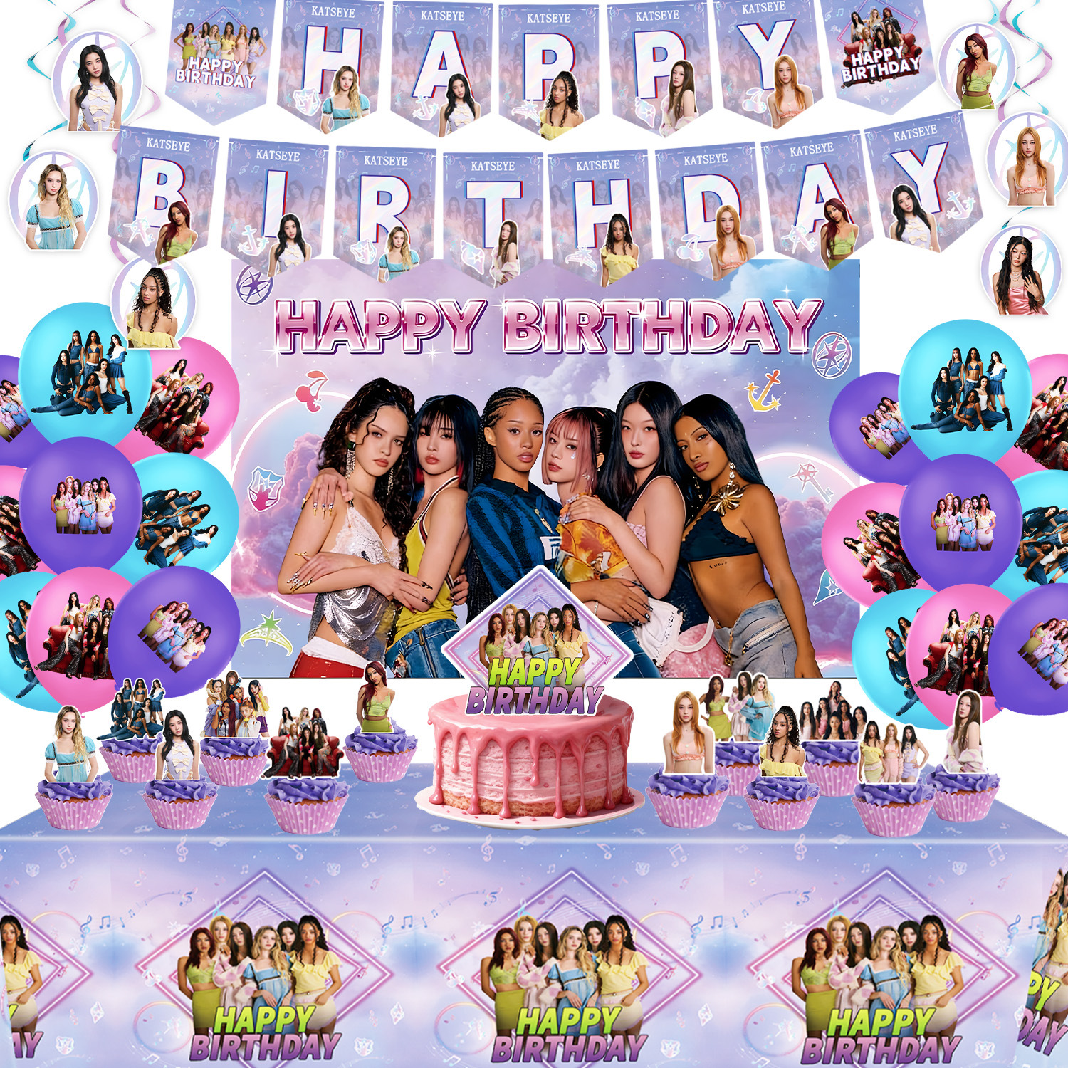 K&Katseye Idol Birthday Party  – обзор и цена Kitchen Decor Lighting
