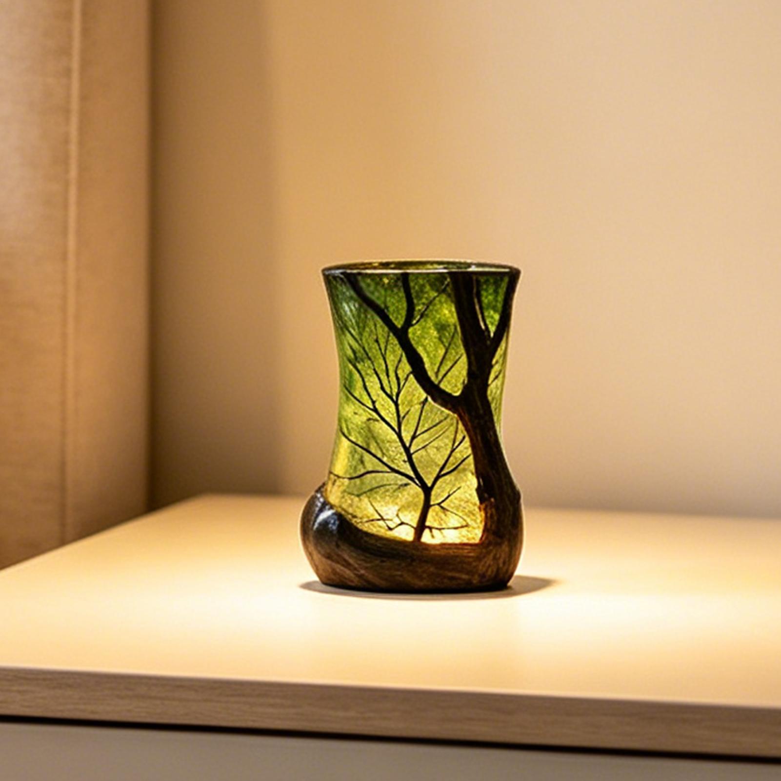 Bedside Table Lamp Forest Nigh – обзор и цена Lighting Decor Home