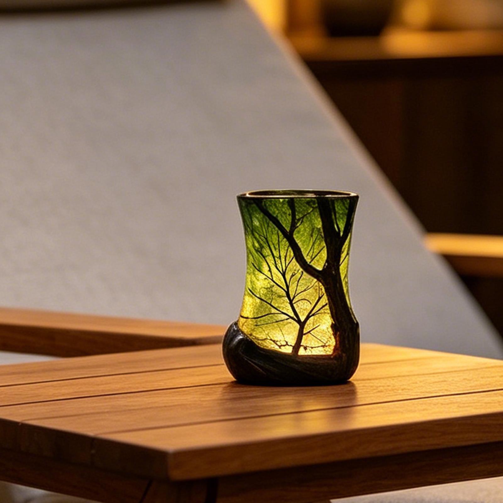 Bedside Table Lamp Forest Nigh – обзор и цена Lighting Decor Home