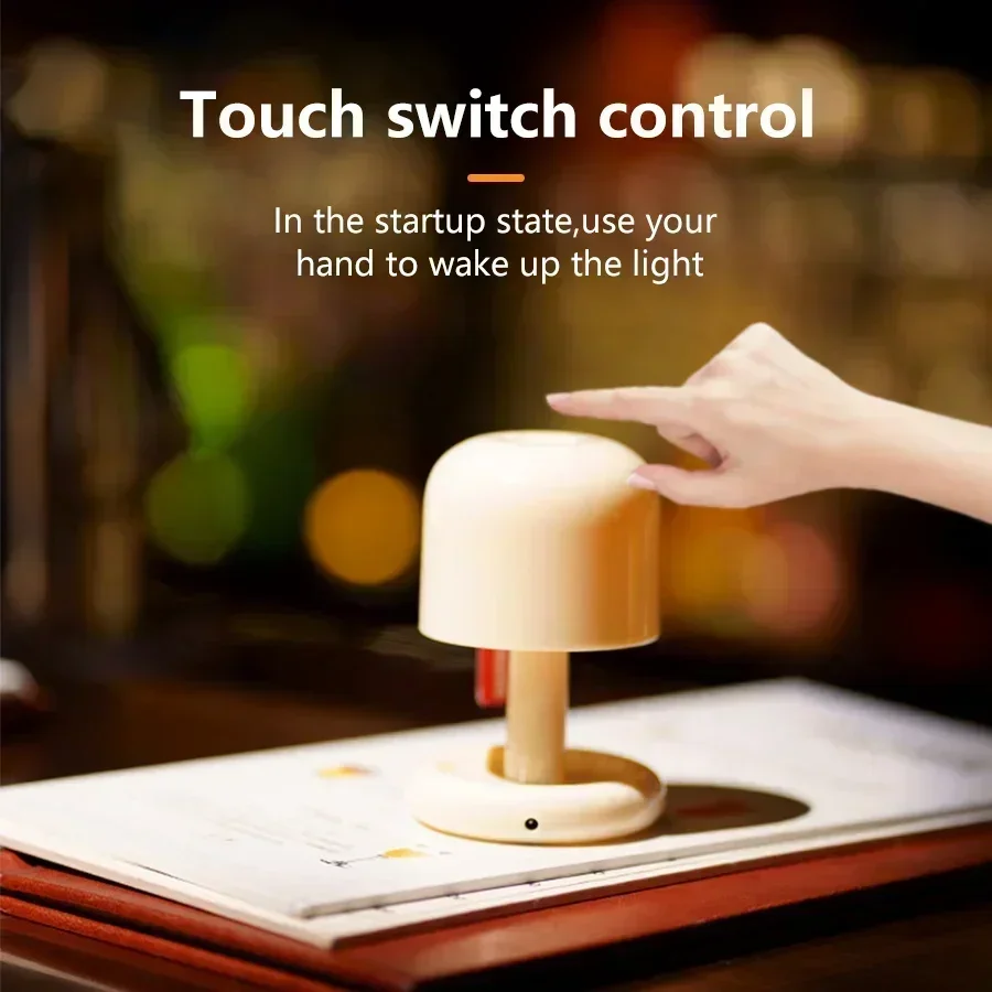 Rechargeable Led Mushroom Nigh – обзор и цена Mushroom Table Lamp