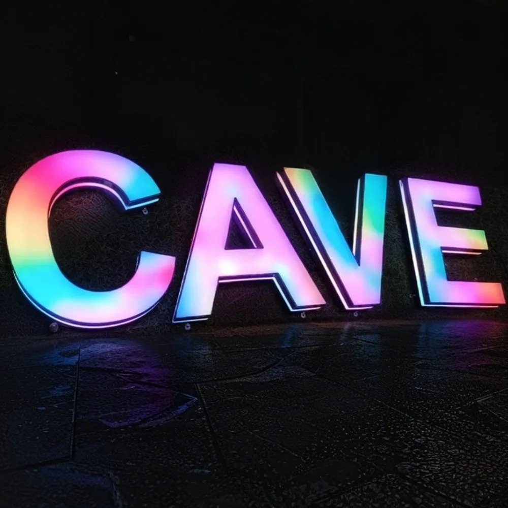 Custom RGB Metal LED Sign Wall – обзор и цена Lighting Decor Company