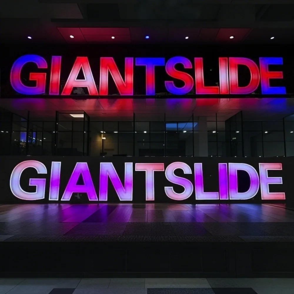 Custom RGB Metal LED Sign Wall – обзор и цена Lighting Decor Company