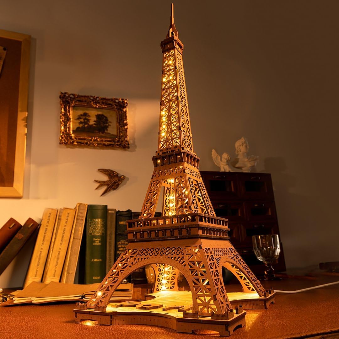 Rolife 3D Wooden Puzzle Eiffel – обзор и цена Lighting Decoration Ideas For Home