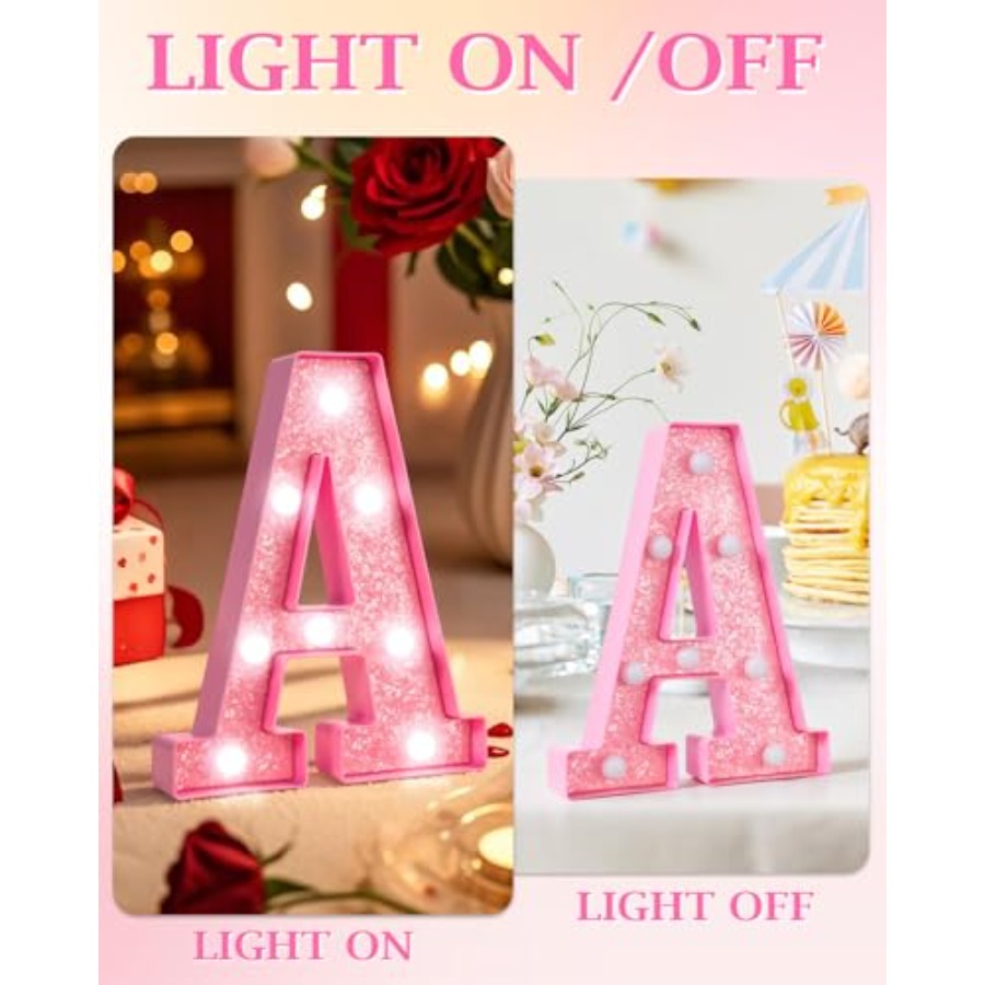 LED Marquee Light Up Letters Z – обзор и цена Up Lighting Decor