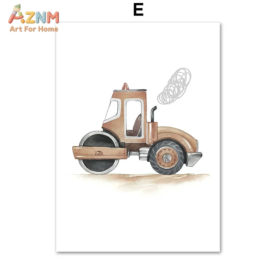6pcs Nordic Modern cartoon car – обзор и цена Lighting Mcqueen Bedroom Decor