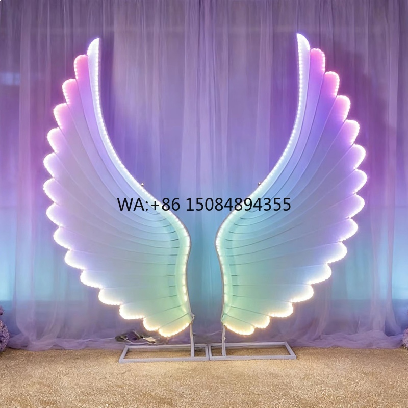 Glowing Angel Wings Light Prop – обзор и цена Lighting Decor For Wedding