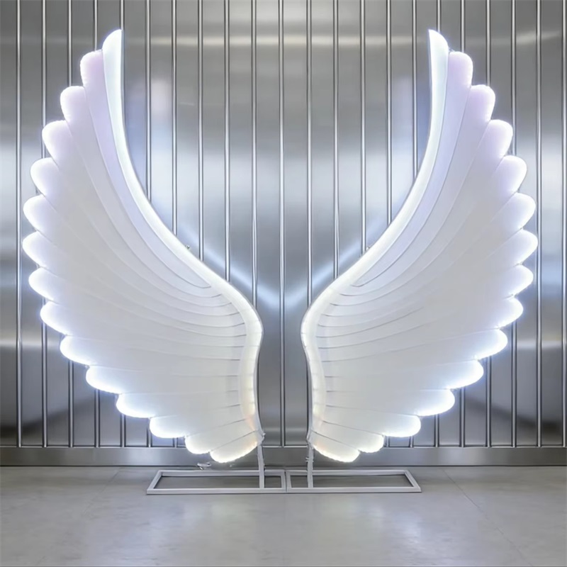 Glowing Angel Wings Light Prop – обзор и цена Lighting Decor For Wedding