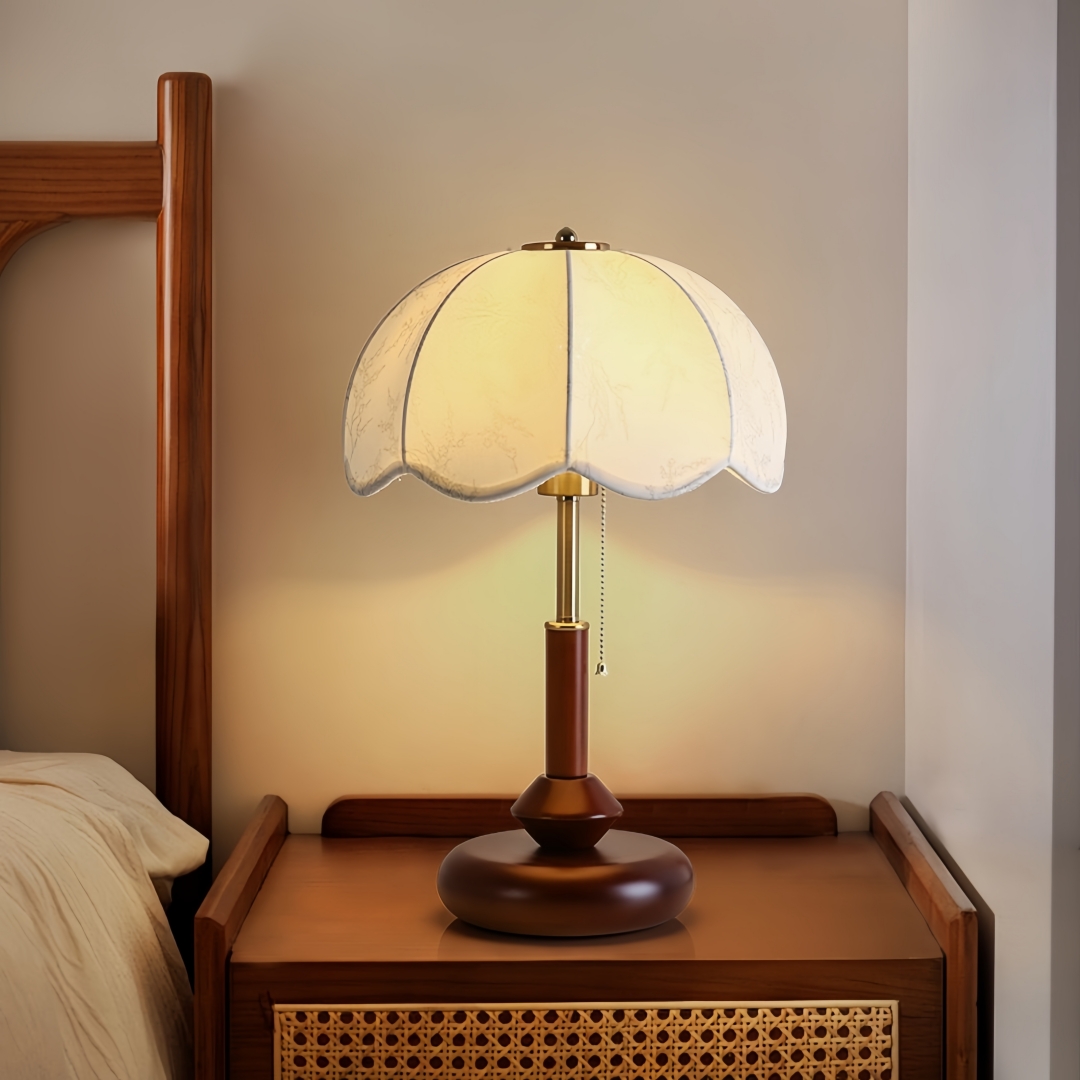 Vintage Scalloped Dome Table L – обзор и цена Up Lighting Decor