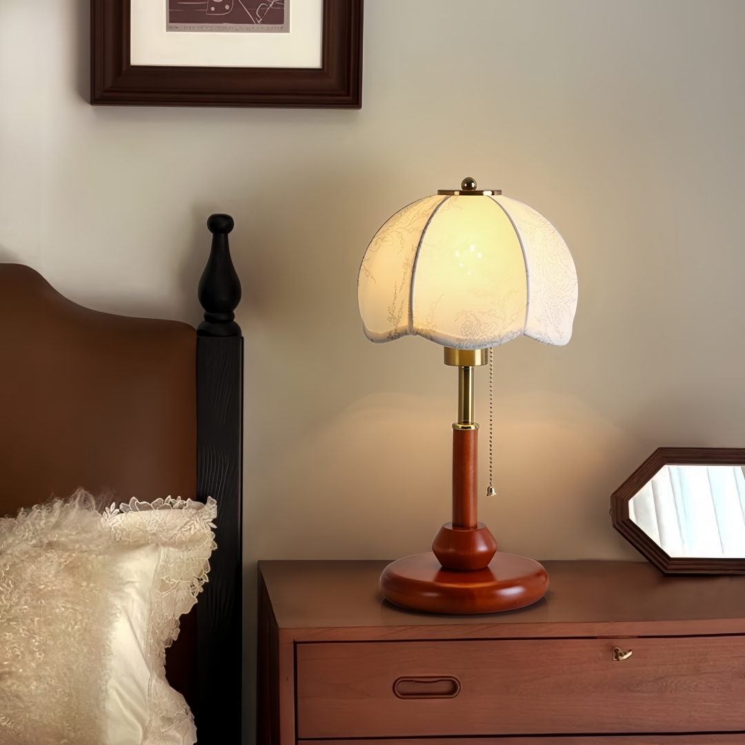 Vintage Scalloped Dome Table L – обзор и цена Up Lighting Decor