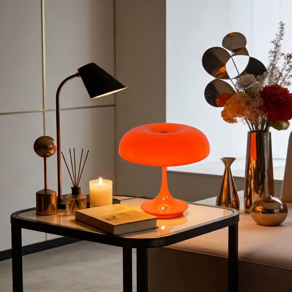 1/2PCS LED Mushroom Table Lamp – обзор и цена Mushroom Table Lamp