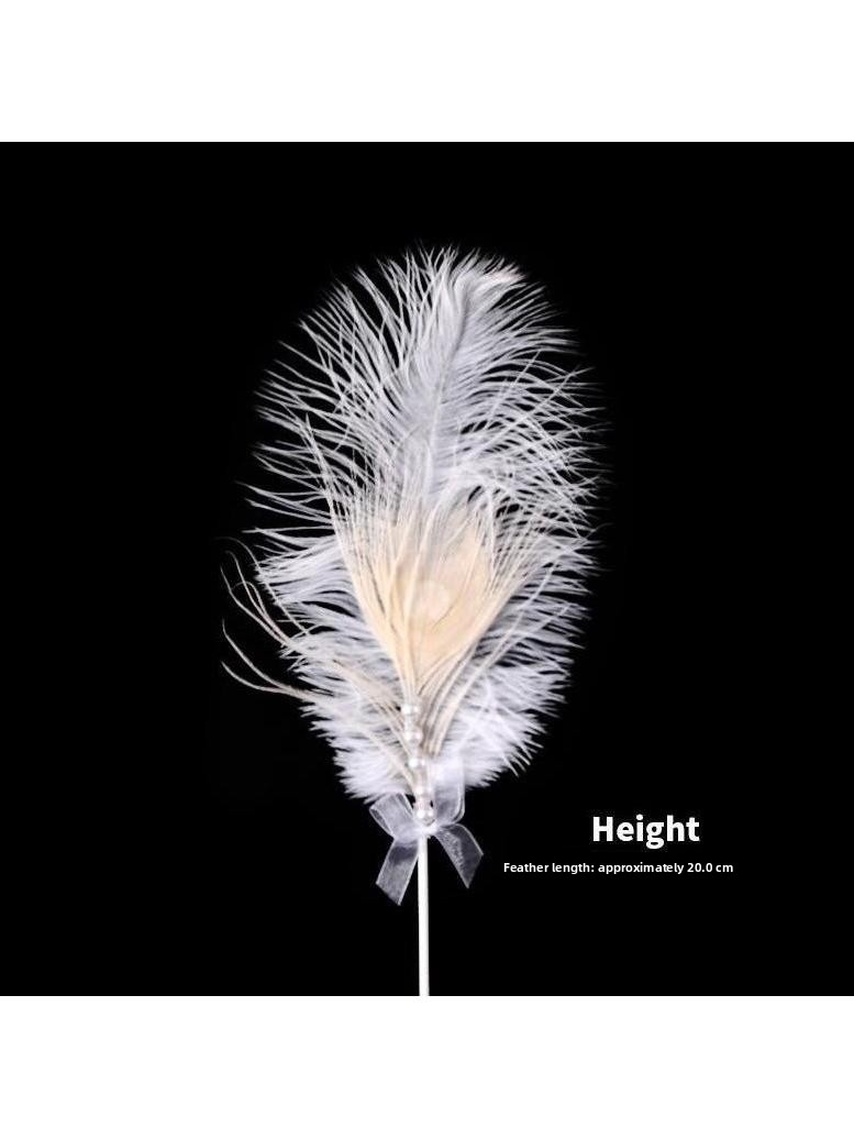 Pearl White Feathers Light Str – обзор и цена Kitchen Decor Lighting