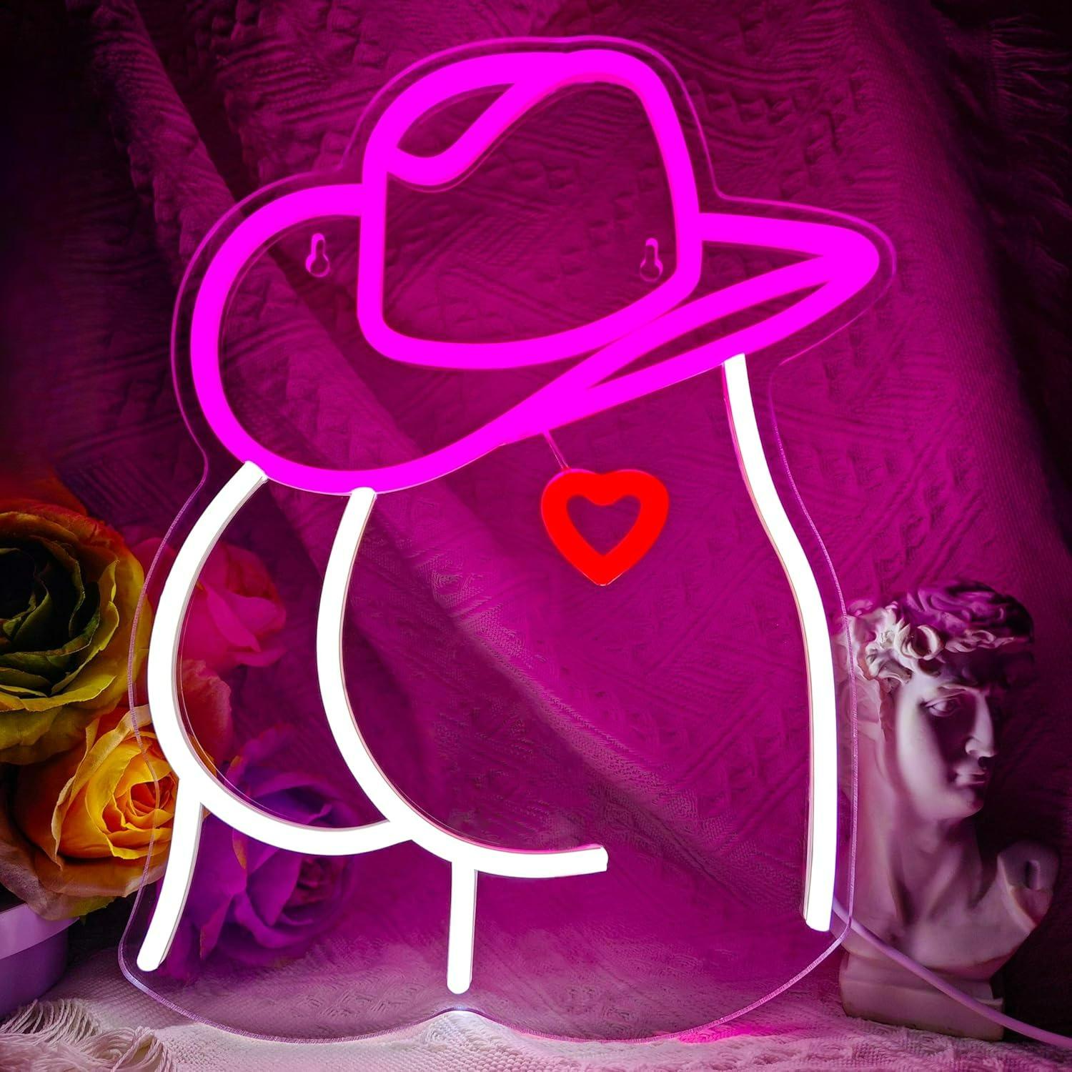 Cowgirl Neon Sign Dimmable LED – обзор и цена Lighting Decor For Wedding