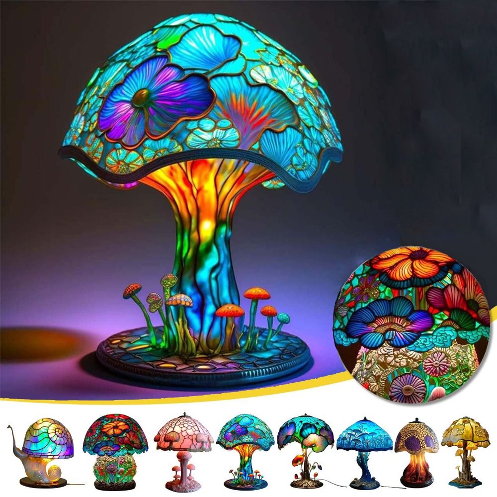 Vintage Aesthetic Design Table – обзор и цена Mushroom Table Lamp