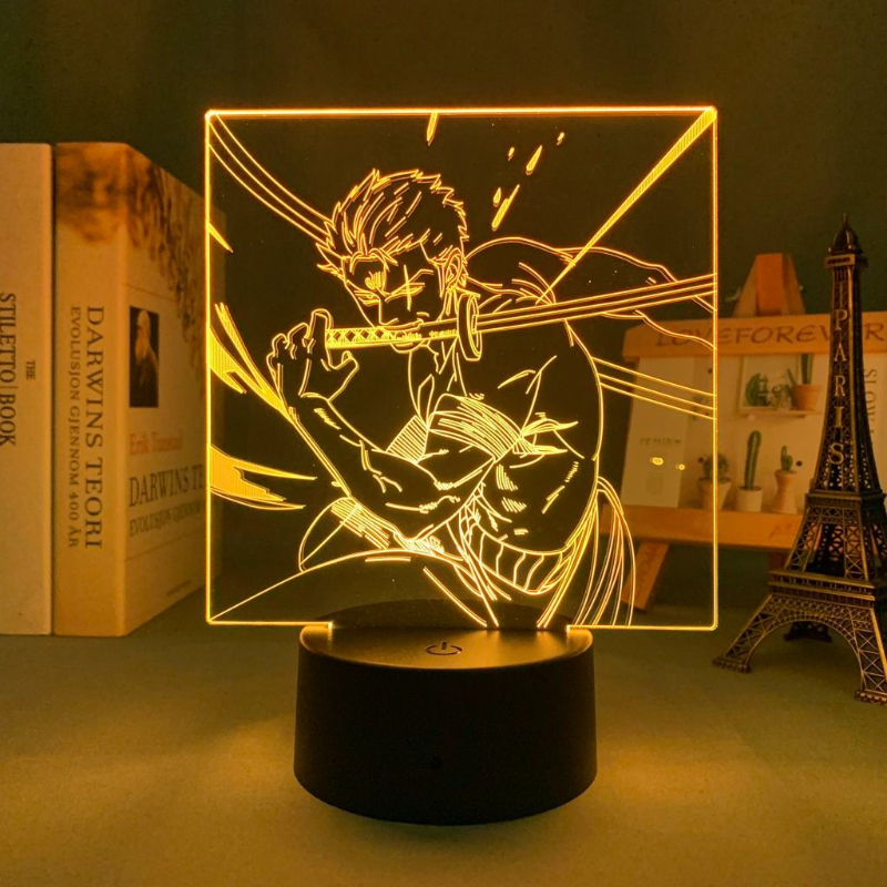 One Piece Roronoa Zoro Anime C – обзор и цена Lighting Decor Items