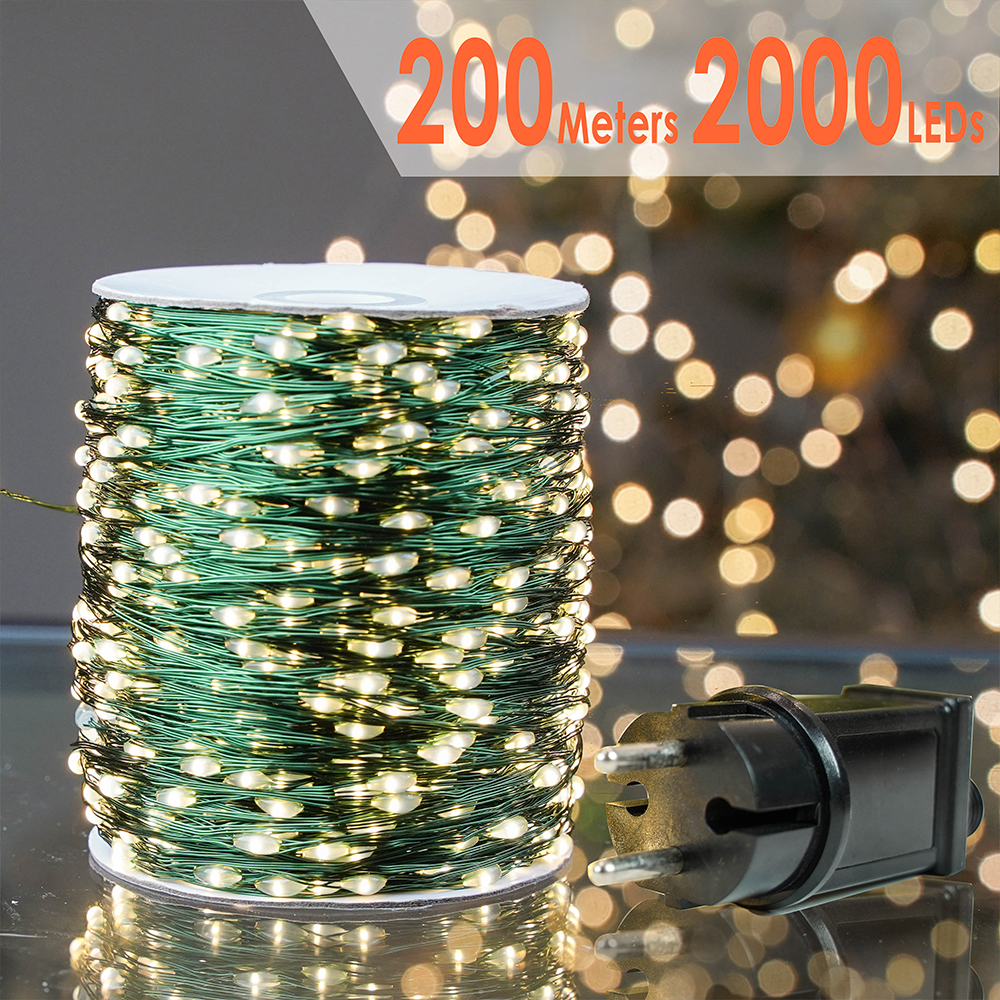 More LED Green Wire Garland St – обзор и цена Lighting Decor And More