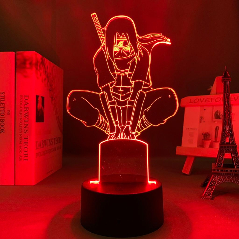 NARUTO Itachi Uchiha Anime Car – обзор и цена Lighting Decor Items