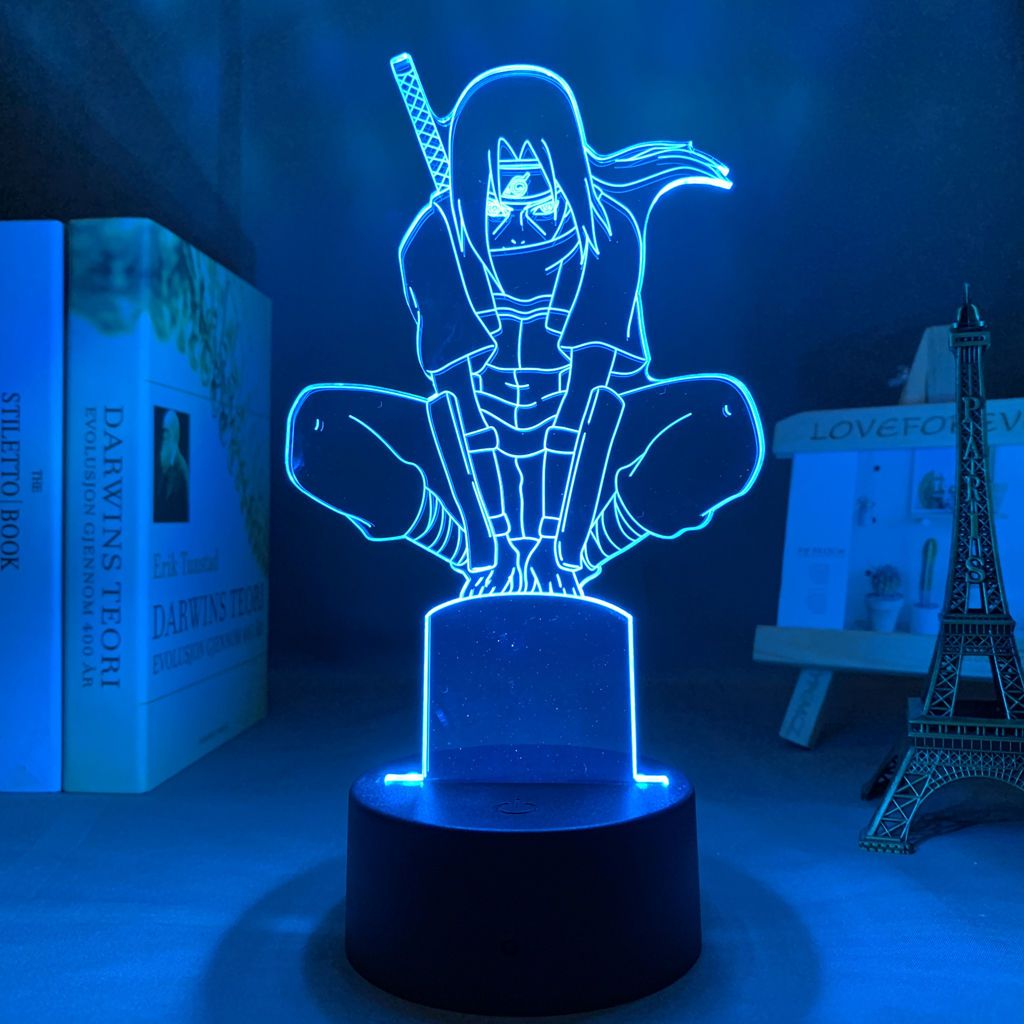 NARUTO Itachi Uchiha Anime Car – обзор и цена Lighting Decor Items
