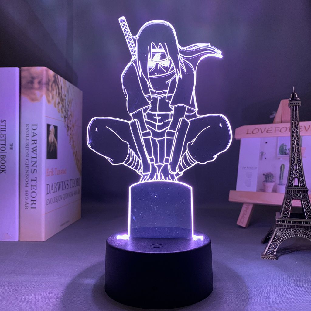 NARUTO Itachi Uchiha Anime Car – обзор и цена Lighting Decor Items