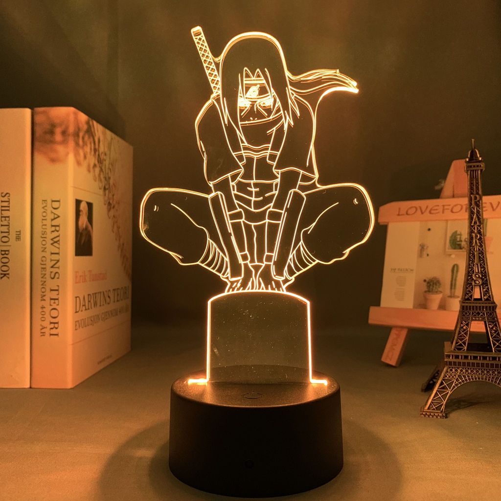 NARUTO Itachi Uchiha Anime Car – обзор и цена Lighting Decor Items
