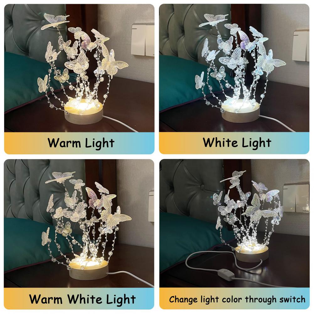 DIY Butterfly Night Light Set  – обзор и цена Up Lighting Decor