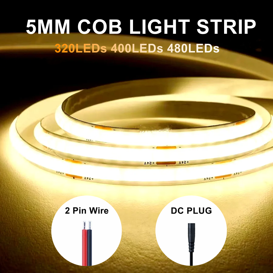 12V 24V DC Plug 5m High Densit – обзор и цена Lighting Decor And More