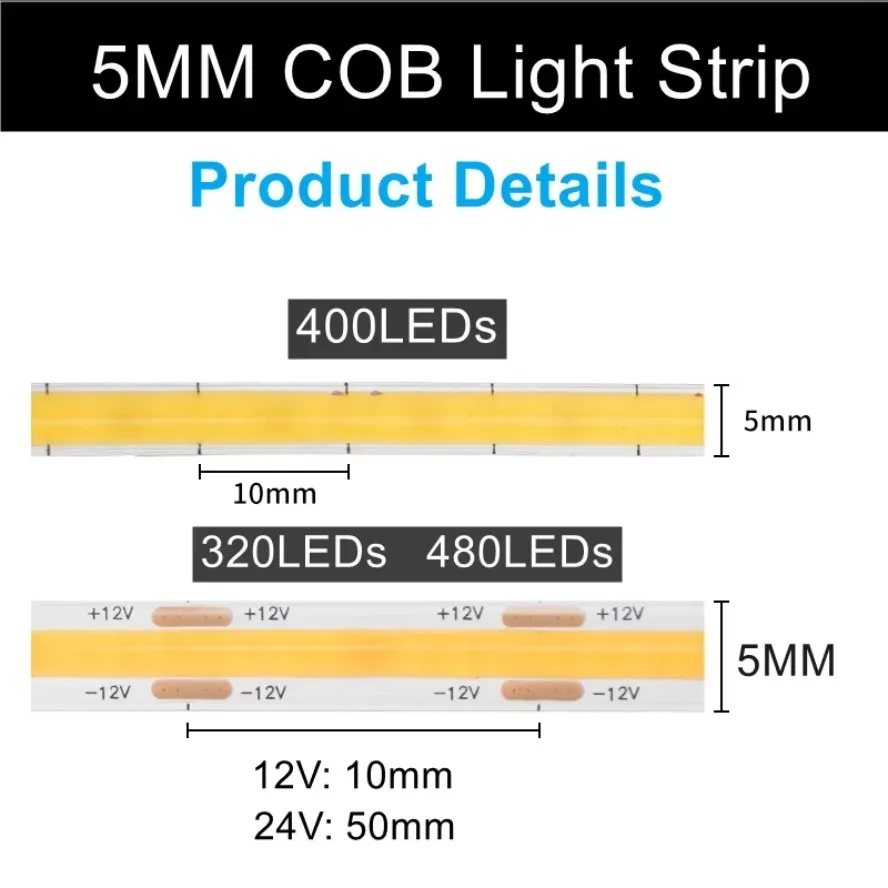 12V 24V DC Plug 5m High Densit – обзор и цена Lighting Decor And More