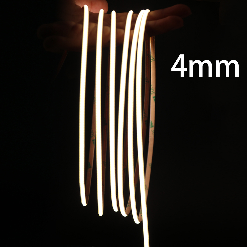 4mm Narrow COB LED Strip Light – обзор и цена Lighting Mcqueen Bedroom Decor