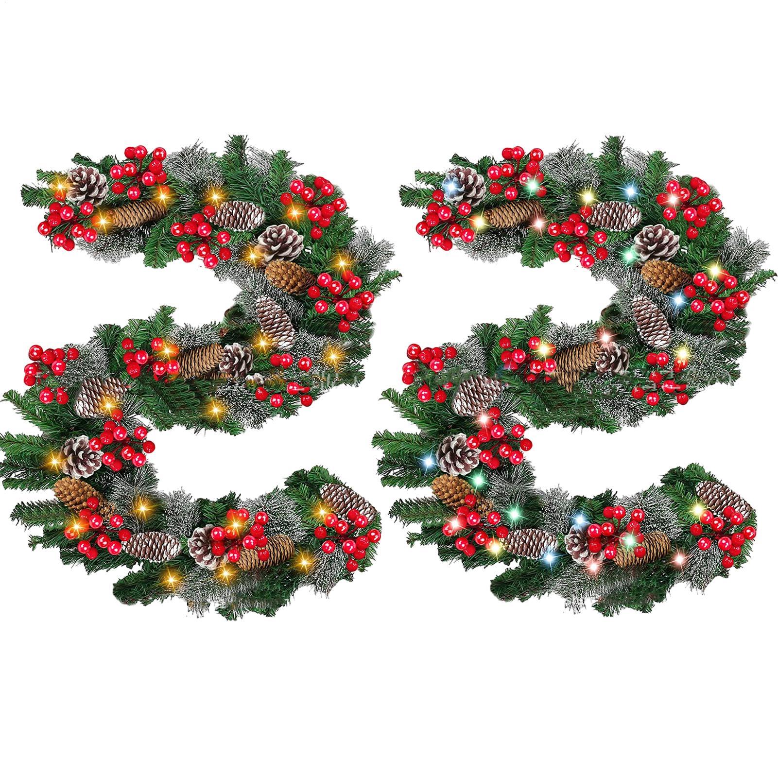 Lighted Christmas Garland Wate – обзор и цена Lighting Decor Company