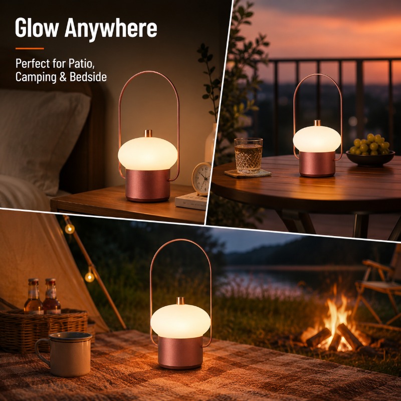 Rechargeable Portable Mushroom – обзор и цена Mushroom Table Lamp