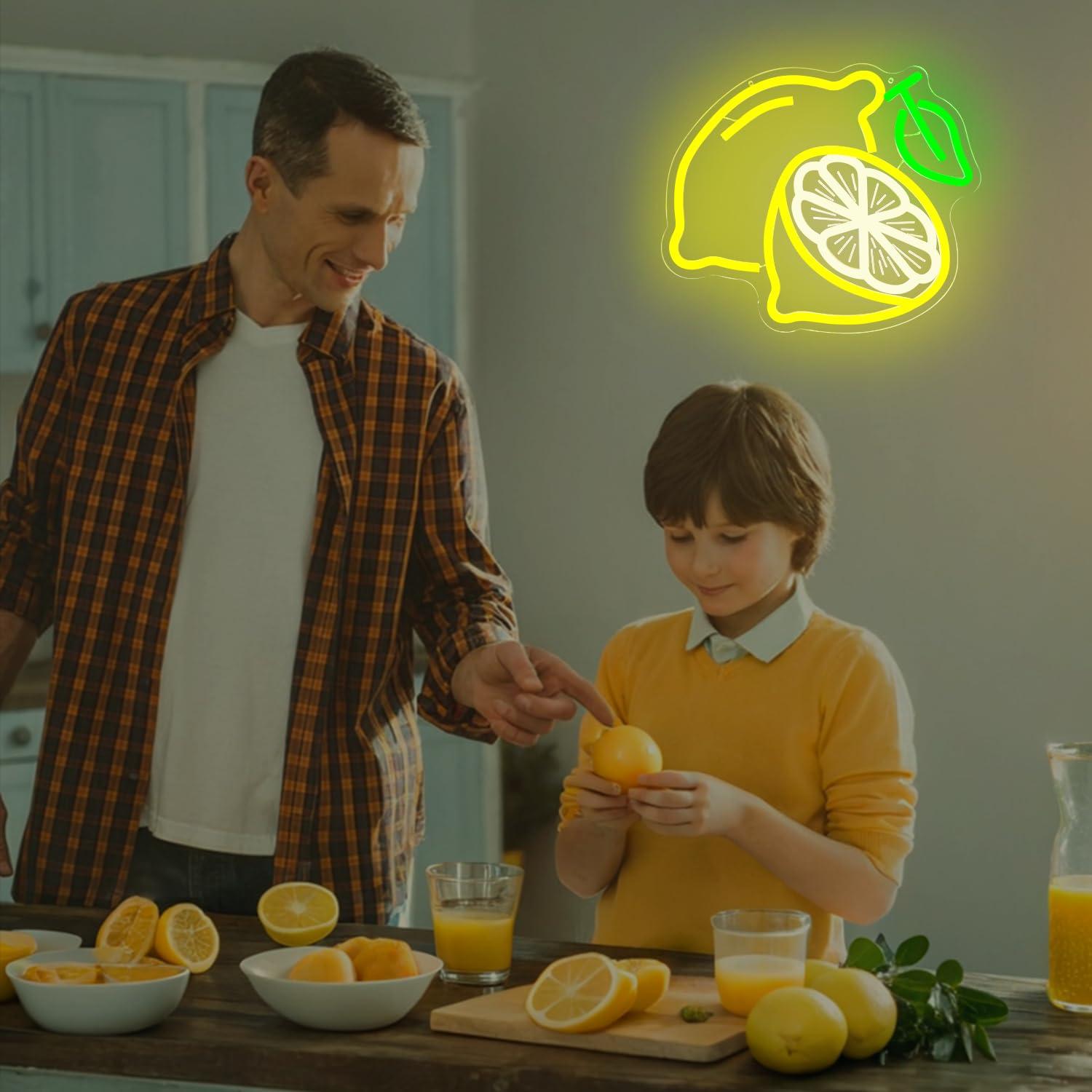 Lemon Neon Sign Dimmable LED L – обзор и цена Up Lighting Decor