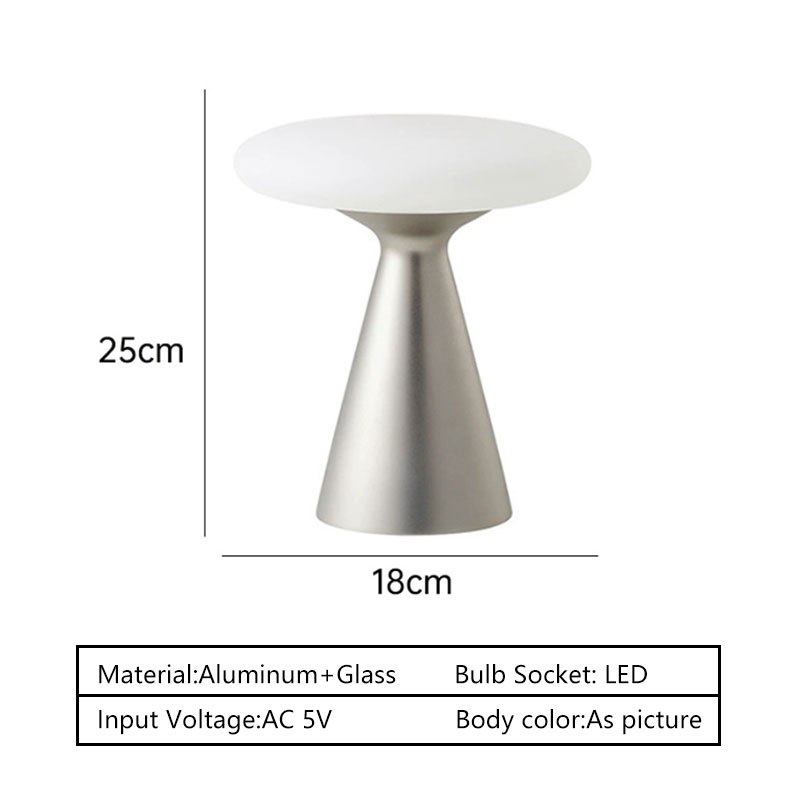 Modern Minimalist Table Lamp M – обзор и цена Mushroom Table Lamp