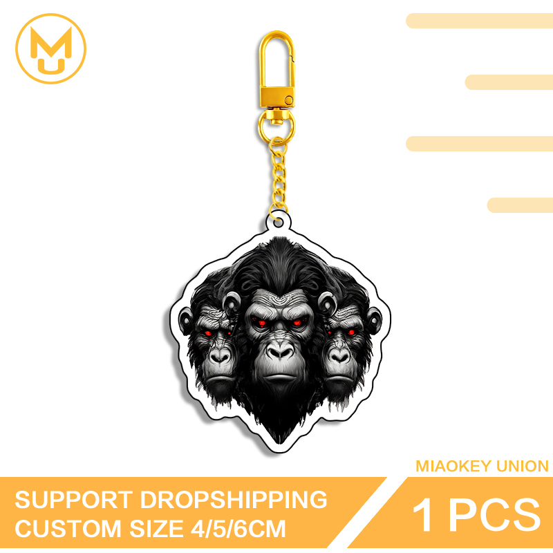 Three Chimpanzee Heads Keyring – обзор и цена Union Lighting & Decor Affiliate Program Collabs