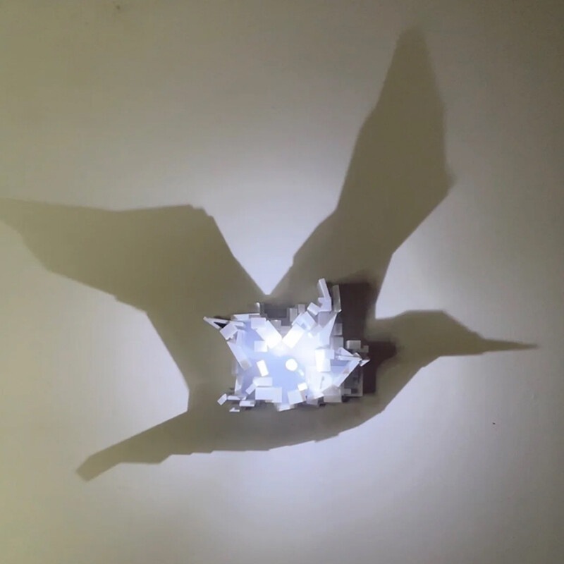Dropshipping 3D Light Shadow N – обзор и цена Up Lighting Decor