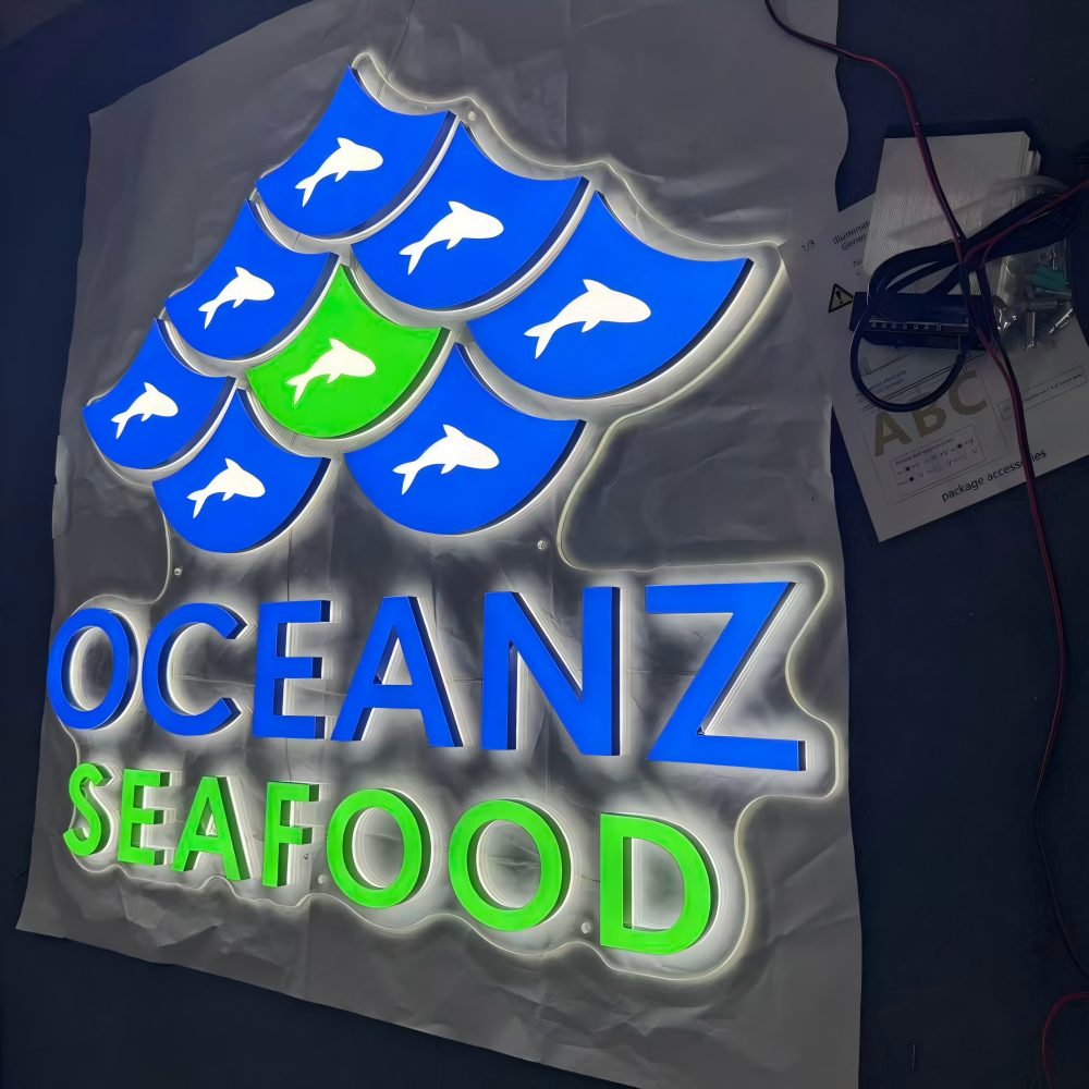 Customized 3D LED-Lighted Chan – обзор и цена Lighting Decor Company